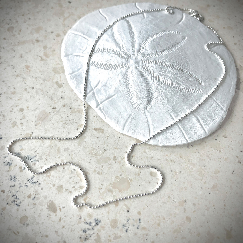 Dainty NWT Italian Sterling Silver Chain Heart Charm Necklace - Picture 6 of 9